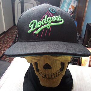 Pro Standard Los Angeles Dodgers Neon 50th Anniversary Stadium Snap Hat